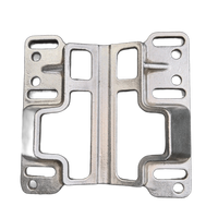 Support de montage en aluminium usiné CNC sur mesure de haute qualité, conception multi-fentes, pièces de précision pour machines, assemblage de composants OEM