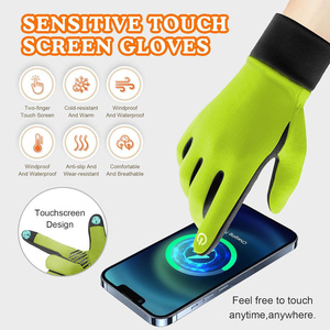 Waterproof Warm Winter Gloves Outdoor Gym Sports Scenes Touch Screen Fingers for Casual for Men and Women <b>Polybag</b> Unisex - Product Image 2