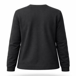 Pull en cachemire pour femme, coupe ample, tricoté, à manches longues, couleur unie, anti-plis, décontracté, pour l'automne et l'hiver - Product Image 4