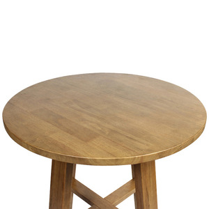 Heavy Duty Indoor Outdoor <b>Bar</b> Table Furniture Solid Teak <b>Wood</b> for Commercial Restaurant Cafe Hotel Use - Product Image 2
