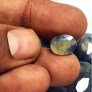 36 pièces de saphir bleu naturel, 11 mm, 20 mm, taille ovale octogonale, 348 carats, Iroc Sales, pierres précieuses en vrac de haute qualité, certifiées par un tiers - Product Image 2