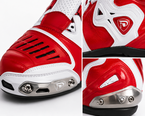 Bicicleta de Ejercicio Dumela Roja y Blanca, Cuero Genuino Transpirable e Impermeable, Protección para Todas las Estaciones, Entrenamiento Deportivo, Color Personalizado - Product Image 3