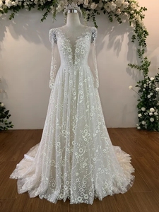 Beautiful Light Luxury Wedding <b>Dress</b> Elegant Gentle Slim Figure Display Bridal Wedding <b>Dress</b> by Handmade - Product Image 2