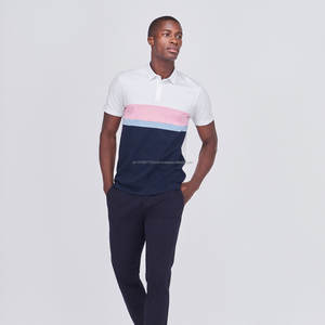 100% coton chemises pour hommes vierges logo brodé plaine à manches courtes polo pour hommes grande taille chemises pour hommes - Product Image 5