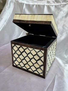 Acrylic Classic Rectangle Cotton Swab Storage <b>Box</b> Portable Multifunction Airtight Jewelry Container for Cosmetic <b>Makeup</b> Remover - Product Image 2