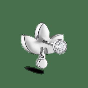 Elegantes pendientes de diamantes cultivados en laboratorio con corte marquesa, diseñados para mujeres, en oro, oro rosa, oro blanco, plata y chapado en rodio, certificados por IGI. - Product Image 6