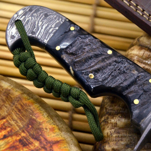 Couteau de chasse multifonctionnel pour l'extérieur, lame fixe, outils de survie en camping, EDC, lame en acier inoxydable robuste, équipement professionnel - Product Image 1