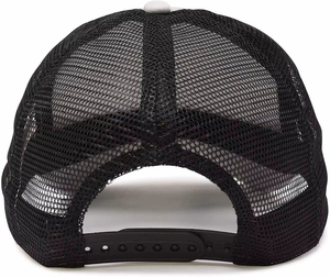 หมวกแก๊ปทรงทรัคเกอร์สีดำและสีเทา ราคาถูก ยี่ห้อ Meyba Sports ระบายอากาศได้ดี พร้อมสายปรับขนาดได้ เหมาะสำหรับสตรีทแวร์ - Product Image 3