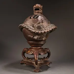 Refined Interior Aroma Bakhoor <b>Incense</b> <b>Burner</b> for Oud Chips Balancing Scent Performance and Style - Product Image 3