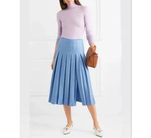 T-shirts décontractés vierges unis en tissu de bambou avec manches courtes et col rond pour femmes et filles - Product Image 2