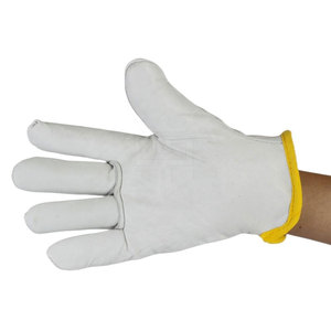 <b>Long</b> Lasting Leather Safety <b>Gloves</b> With Reinforced Stitching And Comfortable Flexible Fit Safety <b>Gloves</b> - Product Image 2