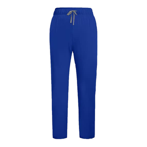 Nouvel ensemble de blouses médicales bleu roi pour femmes, col en V, manches courtes, pantalon uniforme, tenue médicale d'hôpital - Product Image 3