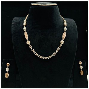 Juego de Joyería Clásica de Lujo con Perlas de Agua Dulce y Oro Sólido de 22K para Bodas y Fiestas, con Gargantilla, Tamaño Personalizado para Mujer, Regalo - Product Image 2
