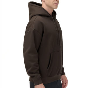 Sudadera con Capucha Casual de Invierno 2026, Corte Regular, 100% Algodón Lavado, Forro Polar Suave de 345 g/m², para Hombre - Product Image 5