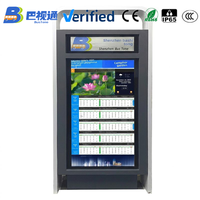 Pantalla LCD para Paradas de Autobús al Aire Libre, Pantalla de Información para Pasajeros, Alta Luminosidad, Resistente a la Intemperie, Sistema de Señalización Digital de Llegada de Transporte en Tiempo Real