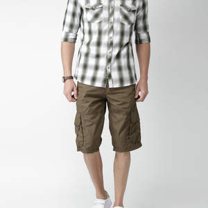 กางเกงขาสั้นคาร์โก้ผู้ชายคุณภาพสูงสั่งทำพิเศษสำหรับฤดูร้อน ไซส์พลัส เอวกลาง รุ่นปี 2026 พร้อมบริการปรับแต่ง - Product Image 4
