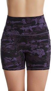 Shorts casuales de verano con lavado ácido para mujer, 100% algodón, con bolsillos laterales, transpirables. - Product Image 2