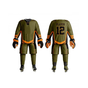 Practice Wear New Style Ice Hockey Uniform OEM Service Custom Design Ice Hockey Uniform For Best Selling - Product Image 5