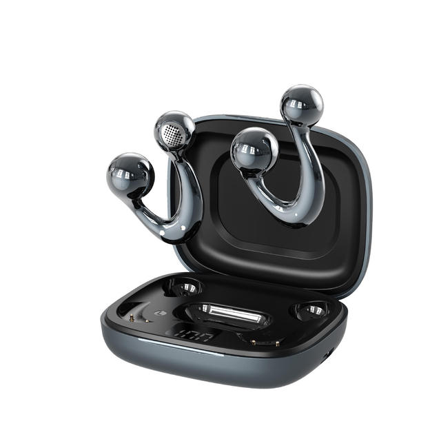 New 6.0 ANC Wireless Over-Ear Clip-On Sports Earphones Voice Control Spatial Sound for 5.3 for for Life Waterproof