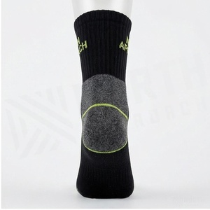 North Approach Crew <b>Socks</b> <b>Black</b> Breathable Hiking Outdoor Sports <b>Socks</b> for Adults - Product Image 2