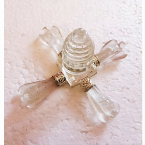 Venta al por mayor Shree Yantra cristal cuarzo ángeles generador de energía estilo Feng Shui piedras preciosas naturales Reiki rocas para el hogar y la Oficina - Product Image 1