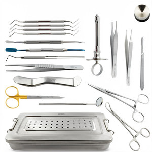 Ensemble d'instruments de craniotomie Farhan Co, instruments chirurgicaux ORL en acier inoxydable, réutilisables, stérilisables, 10 pièces, certifiés ISO/CE - Product Image 1