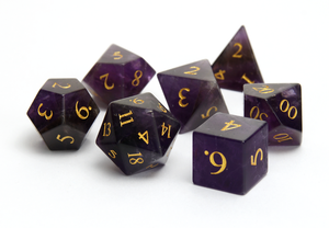 High Quality Handmade Epoxy Resin <b>Dice</b> <b>Set</b> for Tabletop Adventure Games Crystal Clear Polyhedral Gaming Collection - Product Image 1