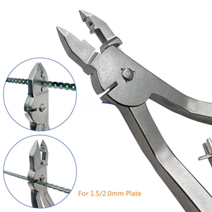 Mini-pince manuelle pour la pliage et la coupe des plaques osseuses, instrument chirurgical orthopédique de classe I - Product Image 6