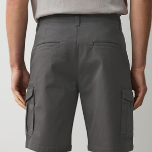 Shorts cargo pour hommes, coupe décontractée, poches utilitaires, pour l'aventure en plein air, les voyages, le travail, tissu respirant et doux, fabrication OEM ODM - Product Image 3