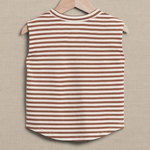 Débardeur pour garçons, vêtements d'été pour garçons, 100% coton, débardeur pour garçons de haute qualité, respirant, vêtements d'été décontractés, logo personnalisé - Product Image 5