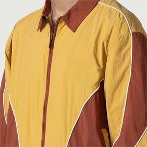 Wholesale 2026 Customized Logo Zipper Windproof Summer Stand Breathable Casual Plus Size Men's Nylon <b>Jacket</b> - Product Image 3