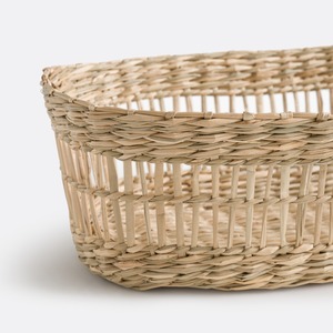 Panier à pain en herbe tressée, panier de rangement fait main, vente en gros, écologique, fabriqué au Vietnam - Product Image 2