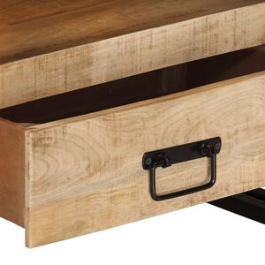 Supporto TV Mango in legno massello 39.4 \ "x11.8 \" x17.7 \ "-mobili durevoli ed eleganti - Product Image 4