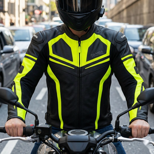 Men's Motorcycle Racing <b>Biker</b> Leather <b>Jacket</b> – Custom Motorbike | Auto Racing Wear Online Sale - Product Image 3