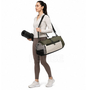 Fashionable Yoga <b>Bags</b> with Roomy Storage & Customizable Design Zipper Closure for Active <b>Lifestyles</b>-Workout & Gym Use - Product Image 4