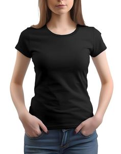 Camiseta de Verano Personalizada con Estampado 3D, Transpirable, para Mujer, de Algodón de Bambú Suave, Ecológica, de Secado Rápido, Fabricante OEM, a la Moda - Product Image 1