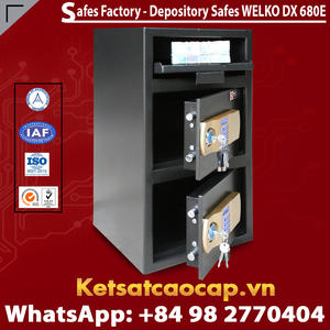 Cajas Fuertes de Depósito para Oficina WELKO DX680 E, Alta Relación Calidad-Precio, Acero Inoxidable de 2 mm, Cerradura Electrónica Antirrobo - Product Image 3