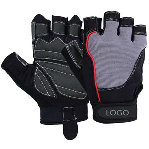 Gants de musculation ultimes unisexes, antidérapants, pour entraînement et fitness, en acrylique/coton, avec fermeture à cordon, protection UV - Product Image 5