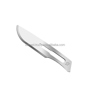 Medical Safety Cheap Price High Quality Sterile Disposable Surgical Cutting <b>Scalpel</b> <b>Blade</b> with Plastic Handle - Product Image 5