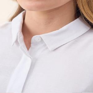 Tunique pour femmes en lin et viscose, manches longues, col rond, coupe ample, décontractée, grande taille, pour l'été - Product Image 5