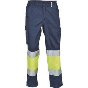 New High Quality Customizable High Visibility <b>Trousers</b> Reflective Safety <b>Work</b> Pants Men Manufacturer High Demanded 100% Cotton - Product Image 3
