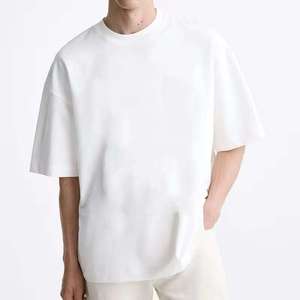 Camiseta de Manga Corta para Hombre, Cuello Redondo, Algodón, Premium, Suave, Cómoda, Transpirable, Casual, para Uso Diario, Verano, Corte Regular, Ropa Básica - Product Image 2