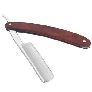 Pakka Wood Traditional Folding <b>Shaver</b> <b>Barber</b> Man Grooming Beard Trimmer Shaving Razor ANAAIF - Product Image 4
