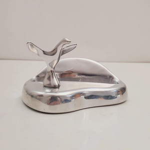 Handmade Metal Paperweight For Office Desk Use Keeps Files In Place Decorative And Useful Item - Product Image 1