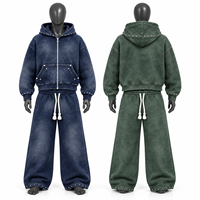 Veste de jogging personnalisée pour hommes, ensemble de sweat-shirts et de sweats à capuche pour hommes fabriqués par Elson Sports