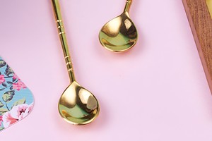 Mini tetera de lujo moderna con mango de cuchara de té y cuchara de café, Juego de 4 piezas para cualquier ocasión - Product Image 4