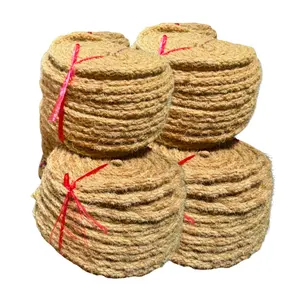 热销产品棕榈垫/椰壳绳最佳尺寸100m，200m越南独创性: 海运业椰壳绳棕榈垫