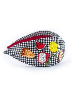 Bijoux de mode, bandeaux brodés et perlés pour femmes, fabriqués en Inde, rose, taille personnalisée - Product Image 3