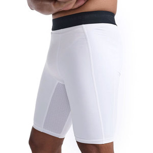 100% High Quality Fitness Athletic Workout Solid Pattern Men <b>Compression</b> <b>Shorts</b> Hot Selling Bulk Quantity Men <b>Compression</b> <b>Shorts</b> - Product Image 3