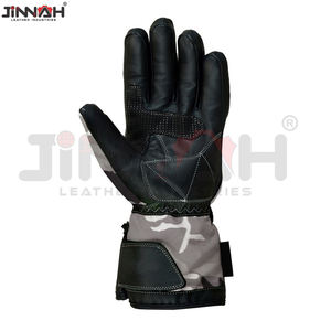 Gants de moto en cuir véritable pour hommes, imperméables, pour l'hiver, pour adultes, compatibles avec les écrans tactiles, prix de gros, vente chaude, gants de moto - Product Image 4